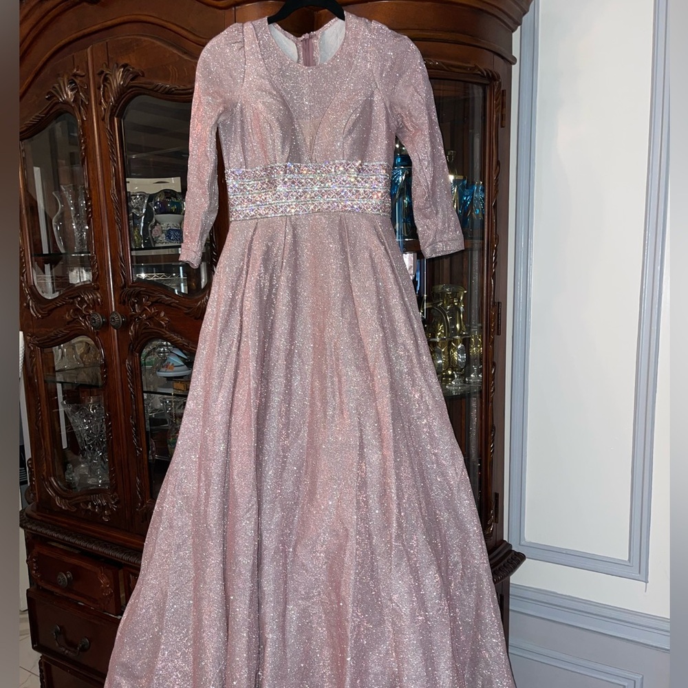 STUNNING pink ballgown dress